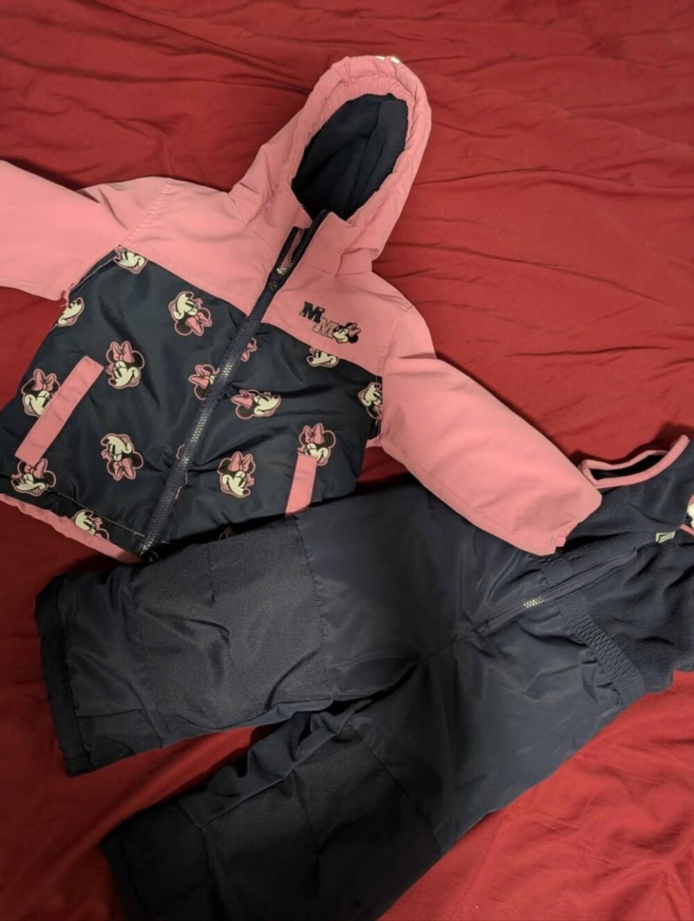 3T Minnie Mouse Snow Suit